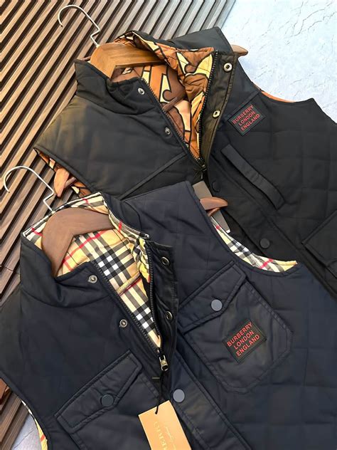 burberry half tan half blue jacket